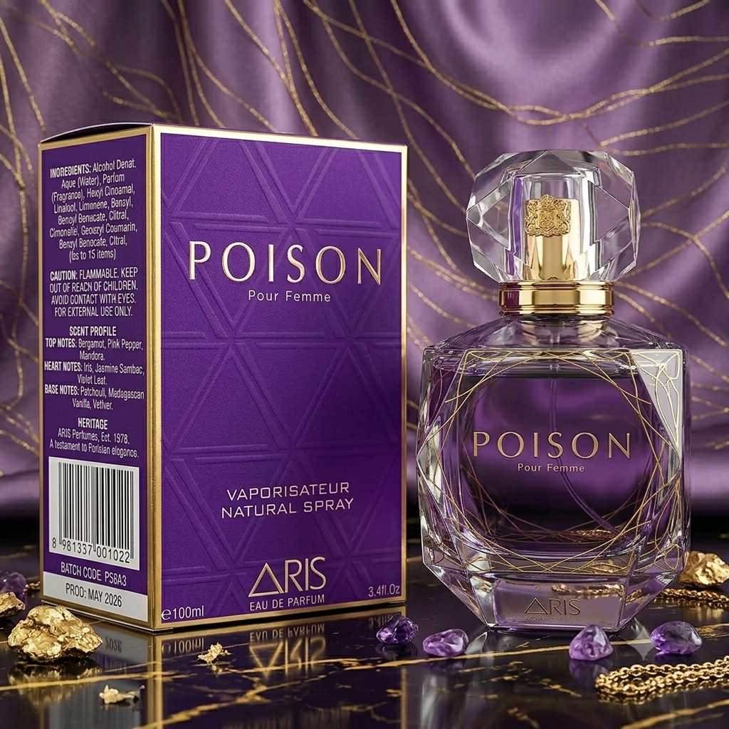 ARIS Poison Pour Femme Luxury Eau De Parfum - 100ml